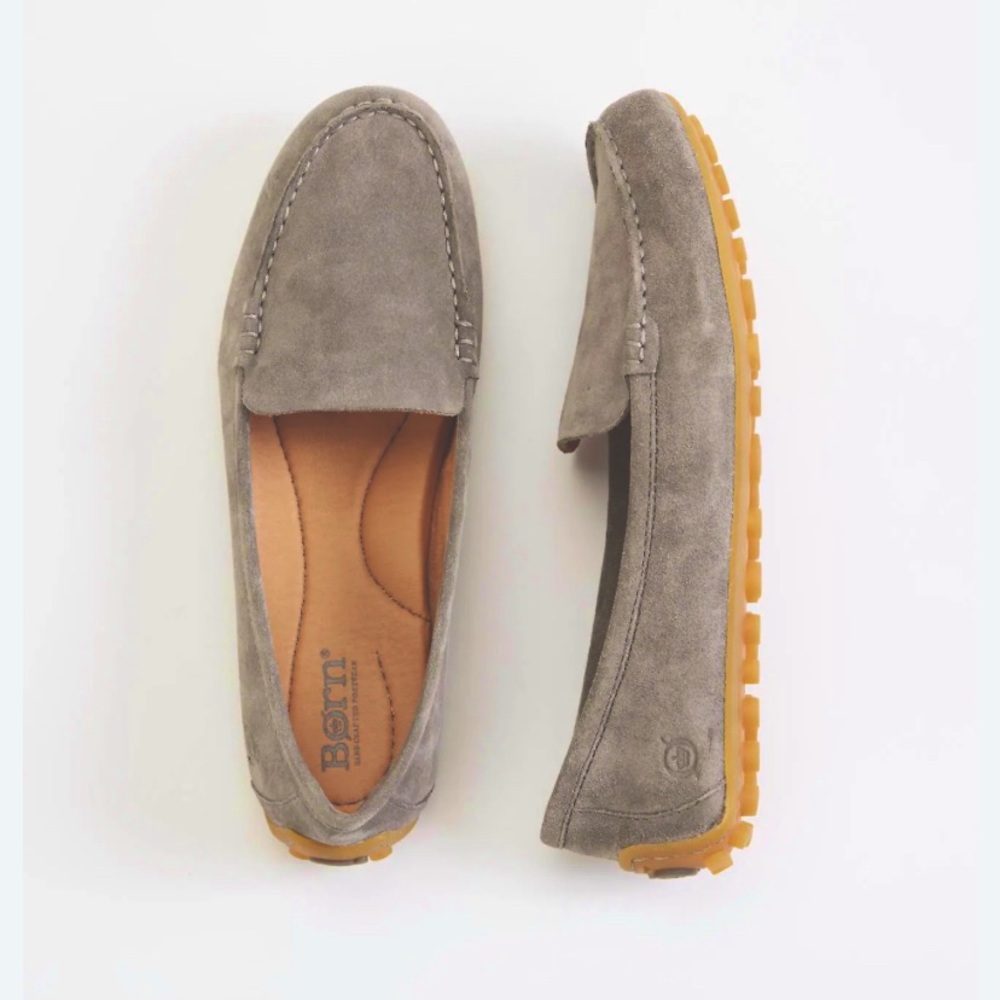 Born Axona Driving Mocs in beige